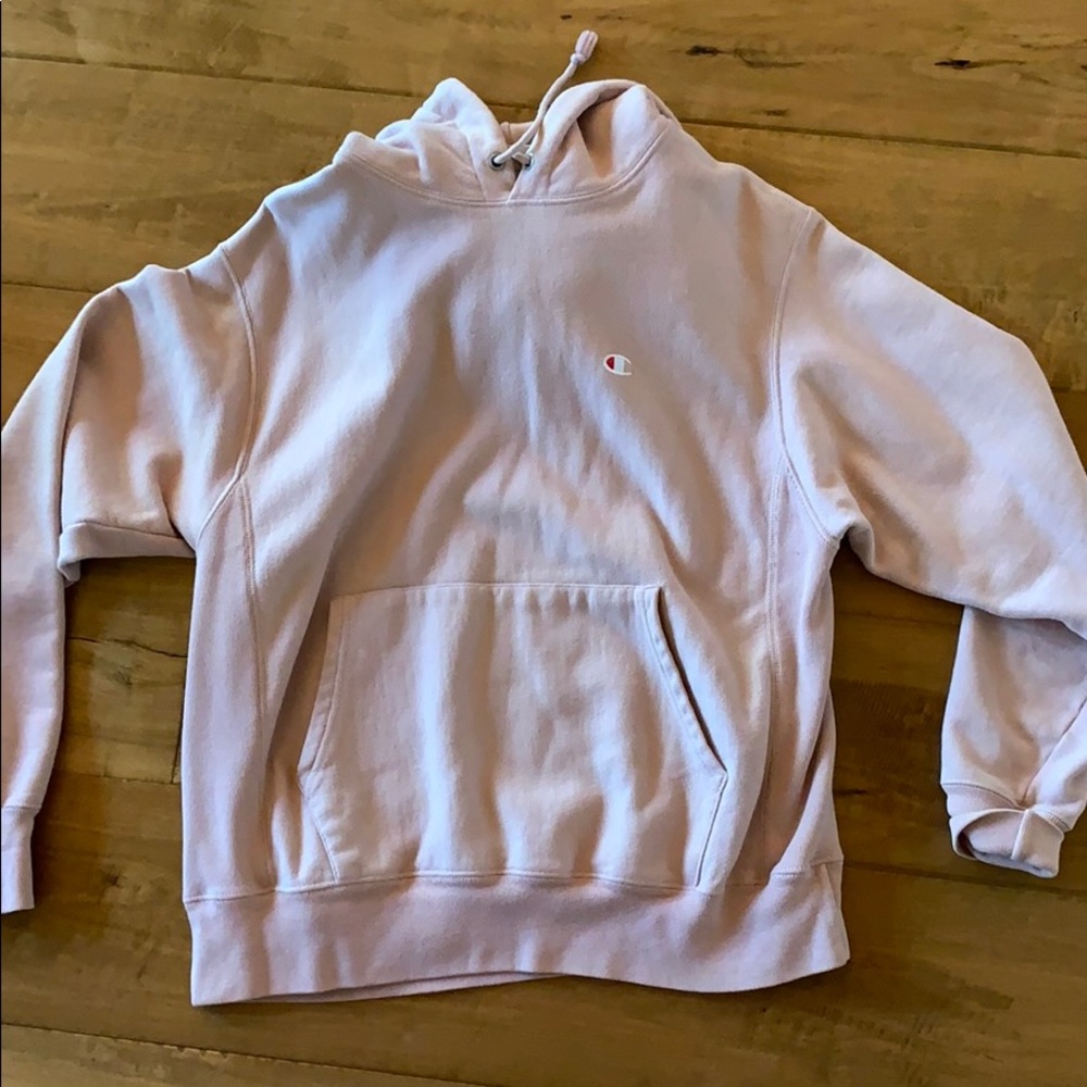 Champion blush reverse weave hoodie size medium